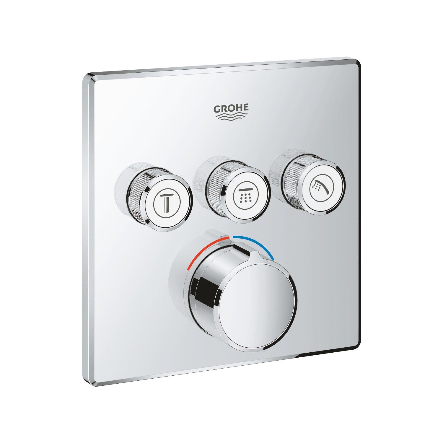 Grohe Ankastre Banyo Bataryası 3 Çıkışlı Smartcontrol Krom - 29149000