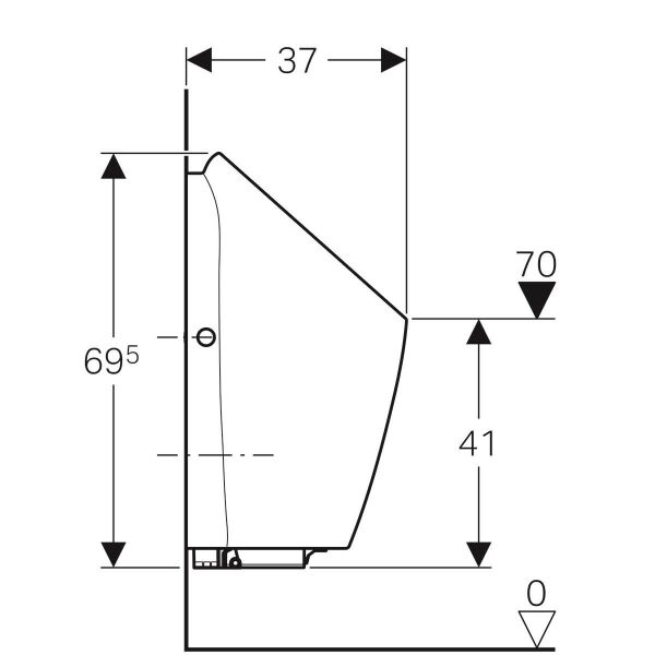 Geberit Preda Pisuvar Komple Elektrikli 116.072.00.1