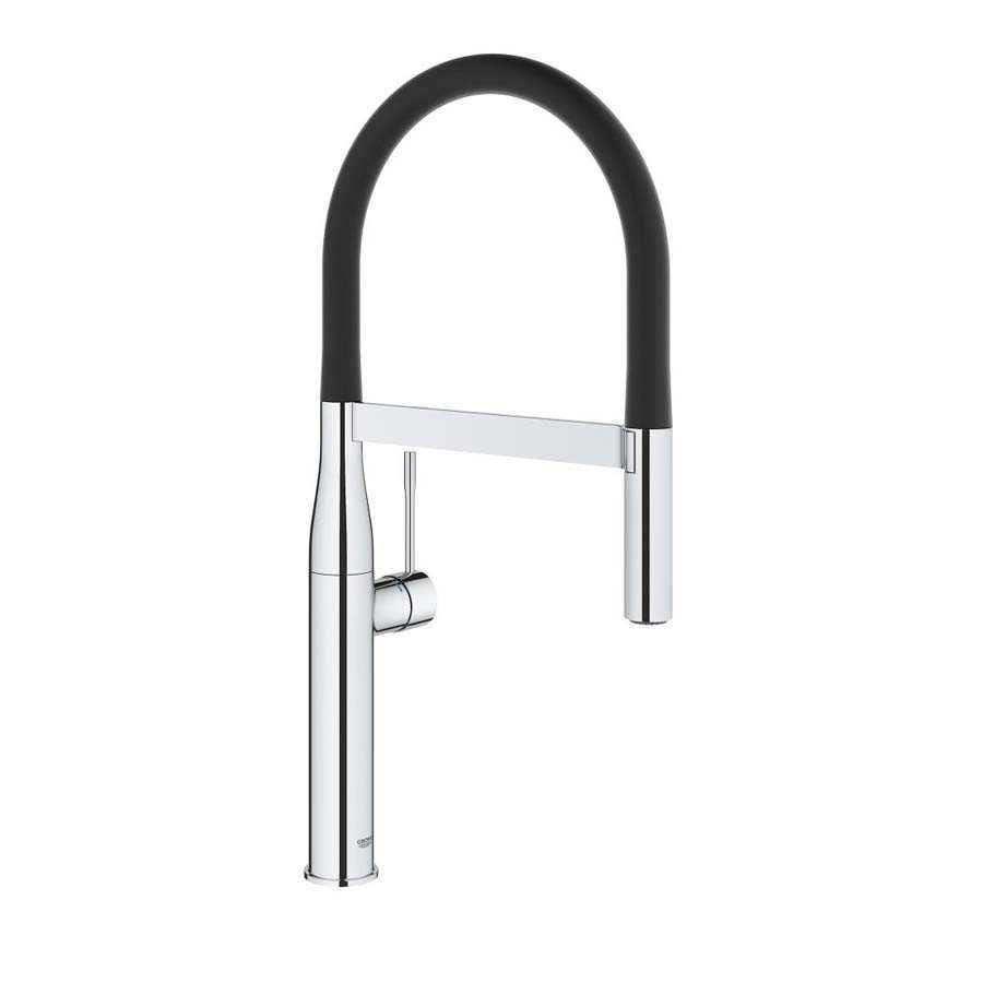 Grohe Eviye Bataryası Spiralli 2 Fonk Essence Krom/Siyah-30294000