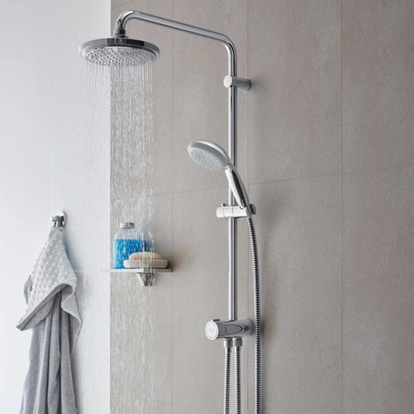 Grohe Duş Seti (Duş kolonu + Termostatik Batarya)