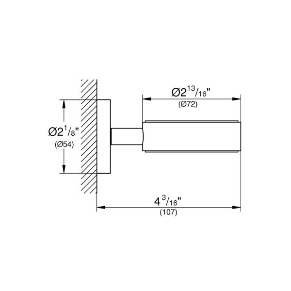 Grohe Sabunluk ve Diş Fırç. Tut. Essentials Br.Hard Grap - 40369AL1