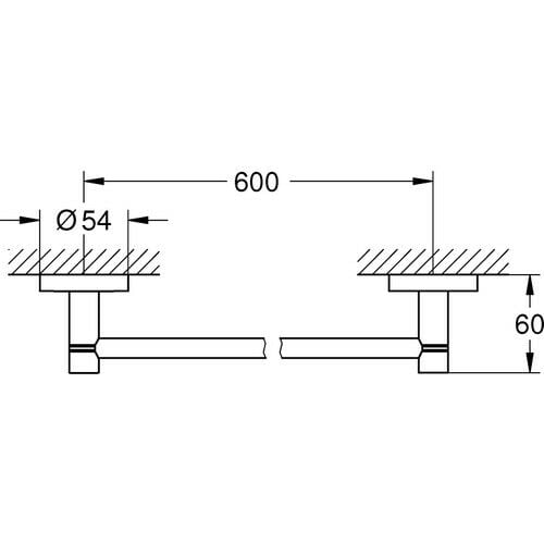 Grohe Essentials Havluluk 40366GL1