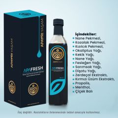 Apafresh Bitkisel Öksürük Şurubu, Nefes Rahatlatıcı, Balgam Sökücü Katkısız ve %100 Doğal (500ml)