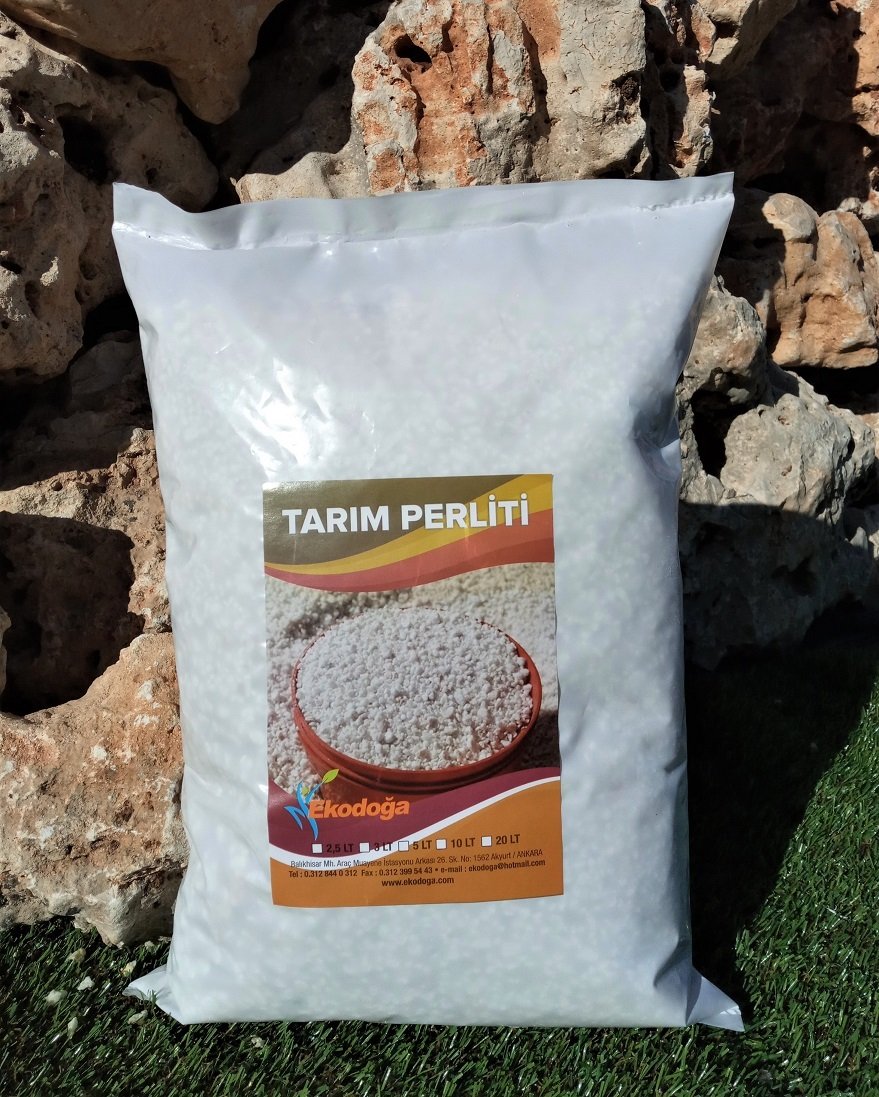 Perlit 3 LT Tarım Perliti Sera Perliti