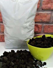 Siyah Pomza 25 KG 1-3 CM Lav Taşı  Cüruf Akvaryum Taşı