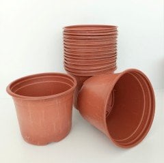 20 Adet Vakum Saksı 14X11 CM Ucuz Saksı Üretim Saksısı