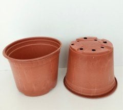 25 Adet Vakum Saksı 14X11 CM Ucuz Saksı Üretim Saksısı