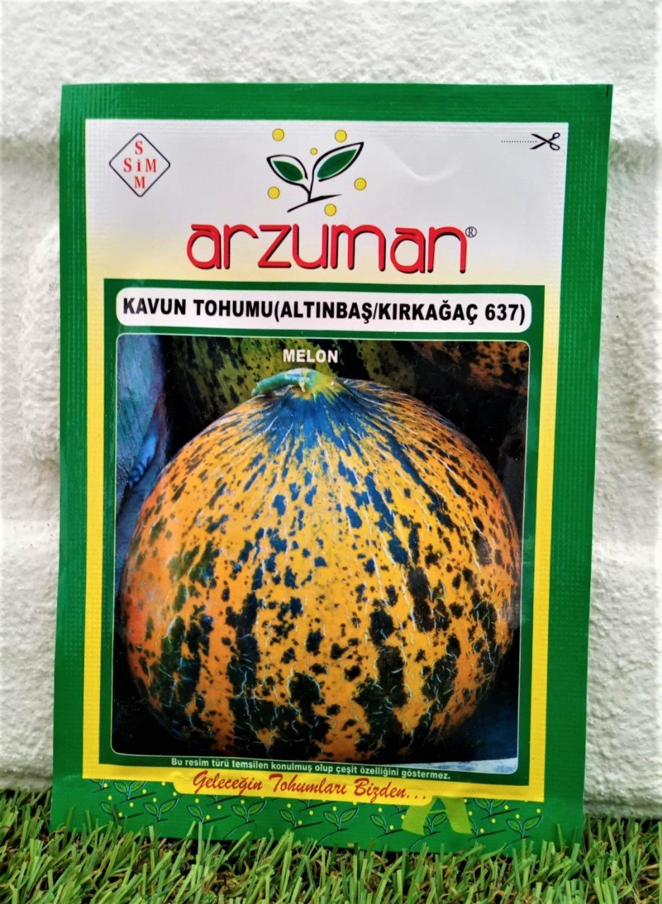 Kavun Tohumu 1 Paket (10 GR 300 Adet Tohum) Kırkağaç Kavun Sebze Tohumu