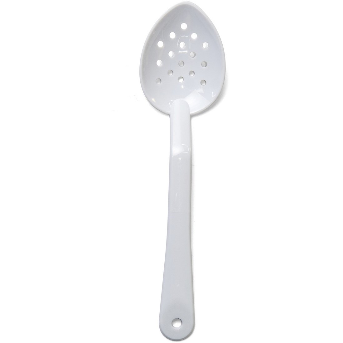 POLİKARBON SERVİS KAŞIK DELİKLİ 29 CM BEYAZ