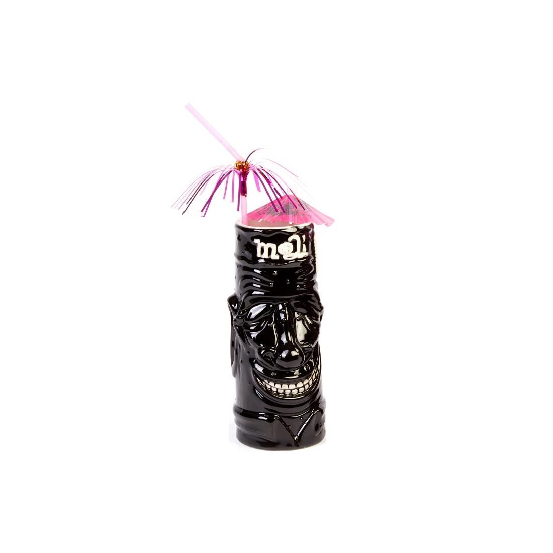 CERAMIC TIKI MUG 8*H:18,5430 CC SİYAH