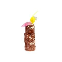 CERAMIC TIKI MUG 8*H:18,5430 CC KAHVERENGİ