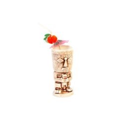CERAMIC TIKI MUG 8*H:18,5310 CC KAHVERENGİ