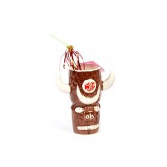 CERAMIC TIKI MUG 8*H:18,5610 CC KAHVERENGİ