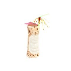 CERAMIC TIKI MUG 8*H:18,5360 CC KAHVERENGİ
