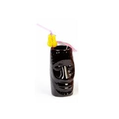 CERAMIC TIKI MUG 8*H:17600 CC SİYAH