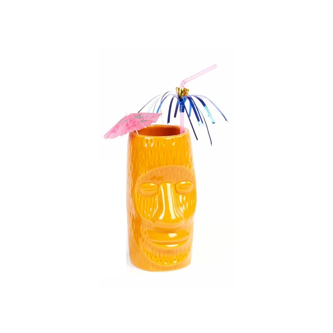 CERAMIC TIKI MUG 8*H:17600 CC SARI