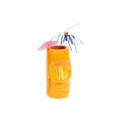 CERAMIC TIKI MUG 8*H:17600 CC SARI