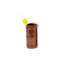 CERAMIC TIKI MUG 8*H:17570 CC KAHVERENGİ