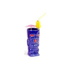 CERAMIC TIKI MUG 8*H:17410 CC LACİVERT