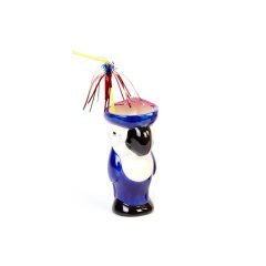 CERAMIC TIKI MUG 8*H:17400 CC LACİVERT