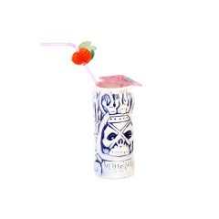 CERAMIC TIKI MUG 8*H:17380 CC MAVİ