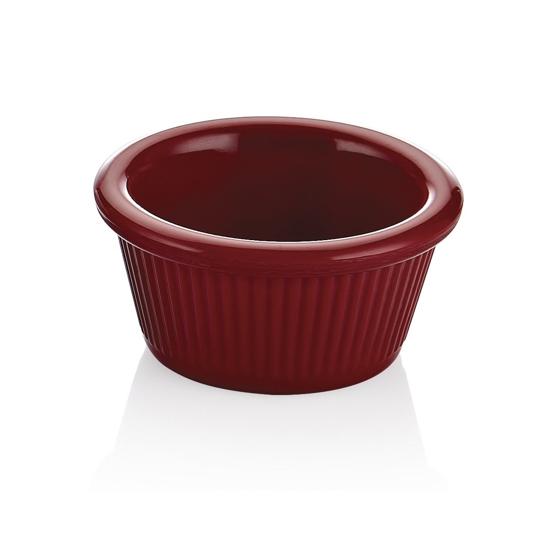 MELAMİN SOSLUK VE REÇELLİK 6*3 CM KIRMIZI
