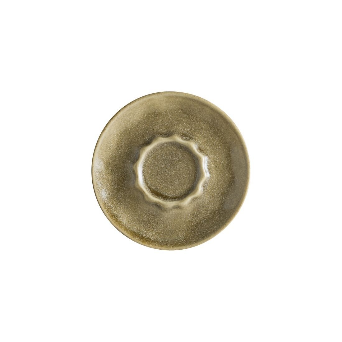 TERRA RAW ESPRESSO FİNCAN TABAĞI 12 CM