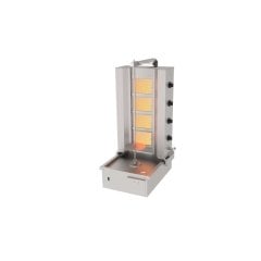 DÖNER OCAĞI 4 GÖZLÜ-GAZLI-ALTTAN MOTORLU