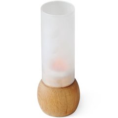 AHŞAP ŞAMDAN KÜRE  5 H:17 CM