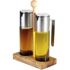 AHŞAP STANDLI 2'Lİ YAĞLIK STAND 180 CC
