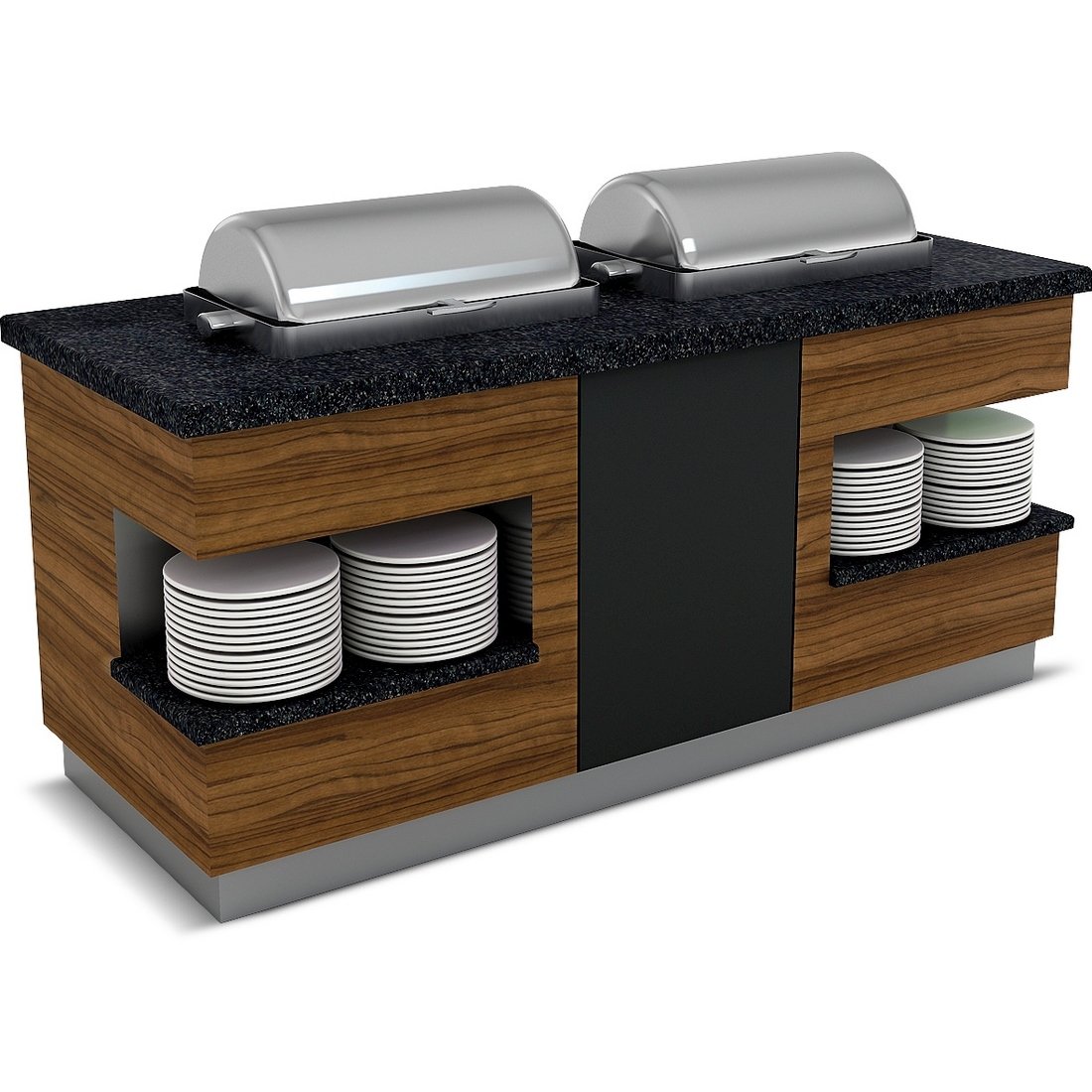 SÜMELA SICAK SERVİS ÜNİTESİ REŞOLU 1X1/1 GN CHAFİNG DİSH 1200*900*900/1550