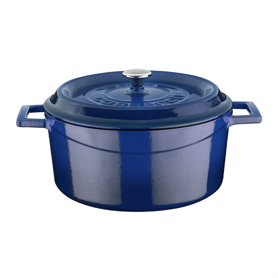TENCERE YUVARLAK 24 CM MAVİ