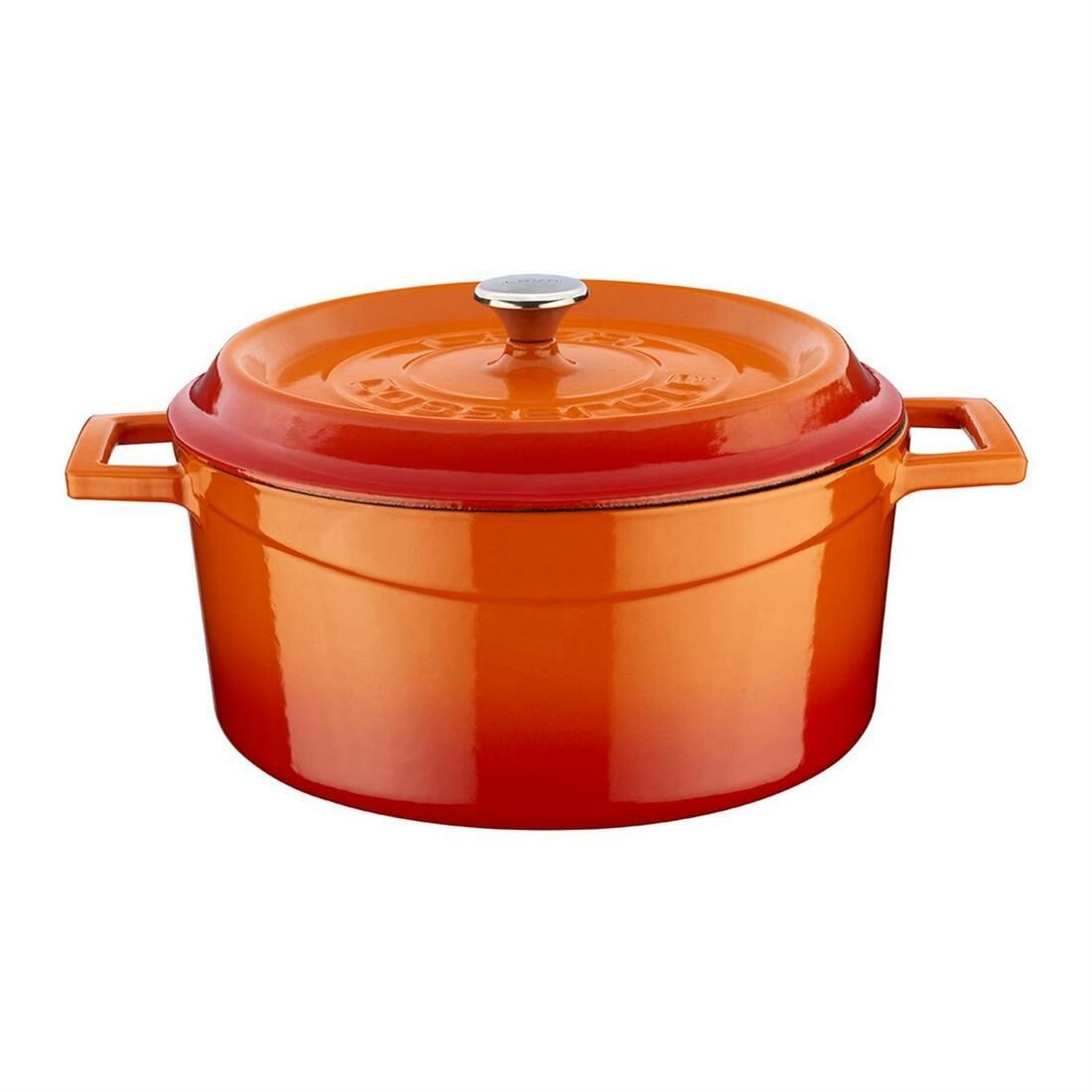 TENCERE YUVARLAK 24 CM TURUNCU