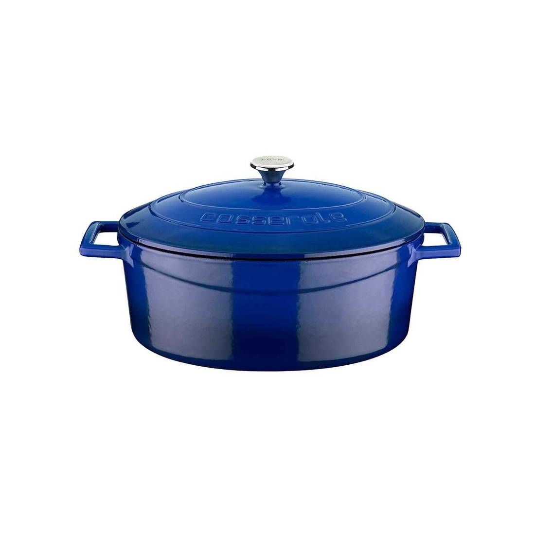 TENCERE OVAL 21*25 CM  MAVİ