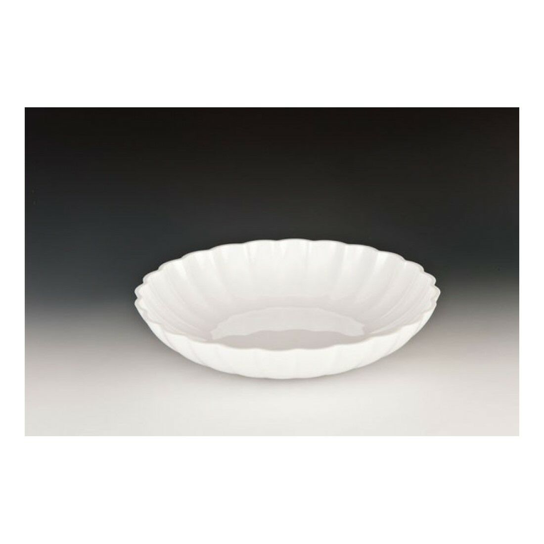POLYCARBONAT YUVARLAK MODEL TEŞHİR KASE(şef-siy-bey) BEYAZ
