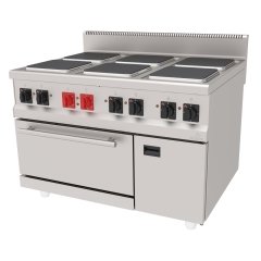 KUZİNE 6 PLATE DOLAPLI 1200*900*850 MM. ELK.
