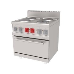 KUZİNE 4 PLATE 800*700*850 MM. ELK.