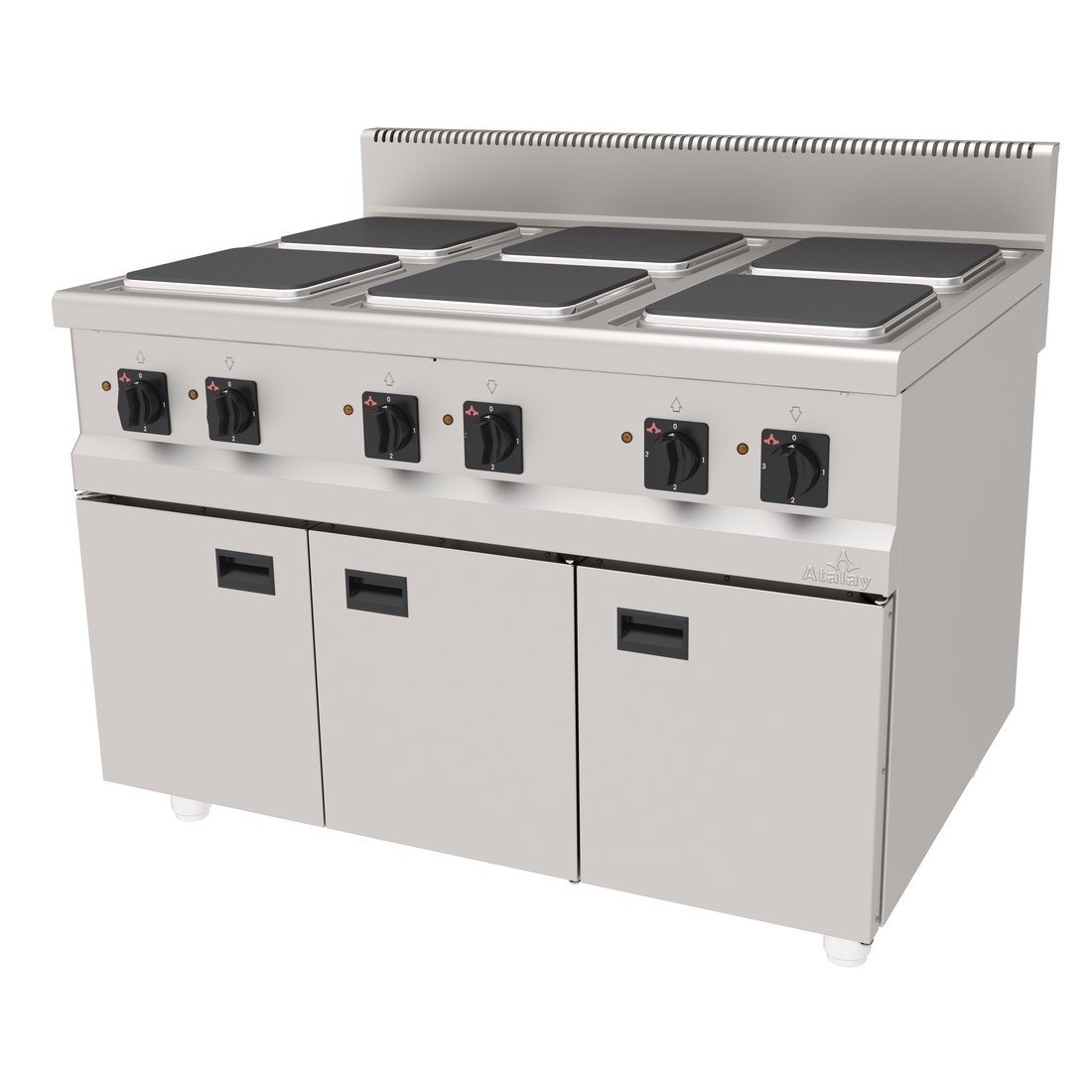 OCAK SET ÜSTÜ 6 PLATE 1200*900*850 MM. ELK.