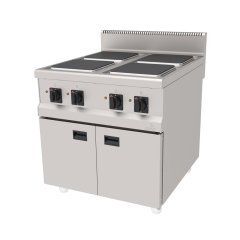 OCAK SET ÜSTÜ 4 PLATE 800*900*850 MM. ELK.