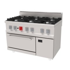KUZİNE 6 BEKLİ DOLAPLI 1200*700*850 MM. NG-LPG.