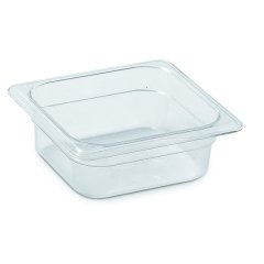 POLİKARBONAT ŞEFFAF GASTRONOM KÜVET 1/6 100 MM