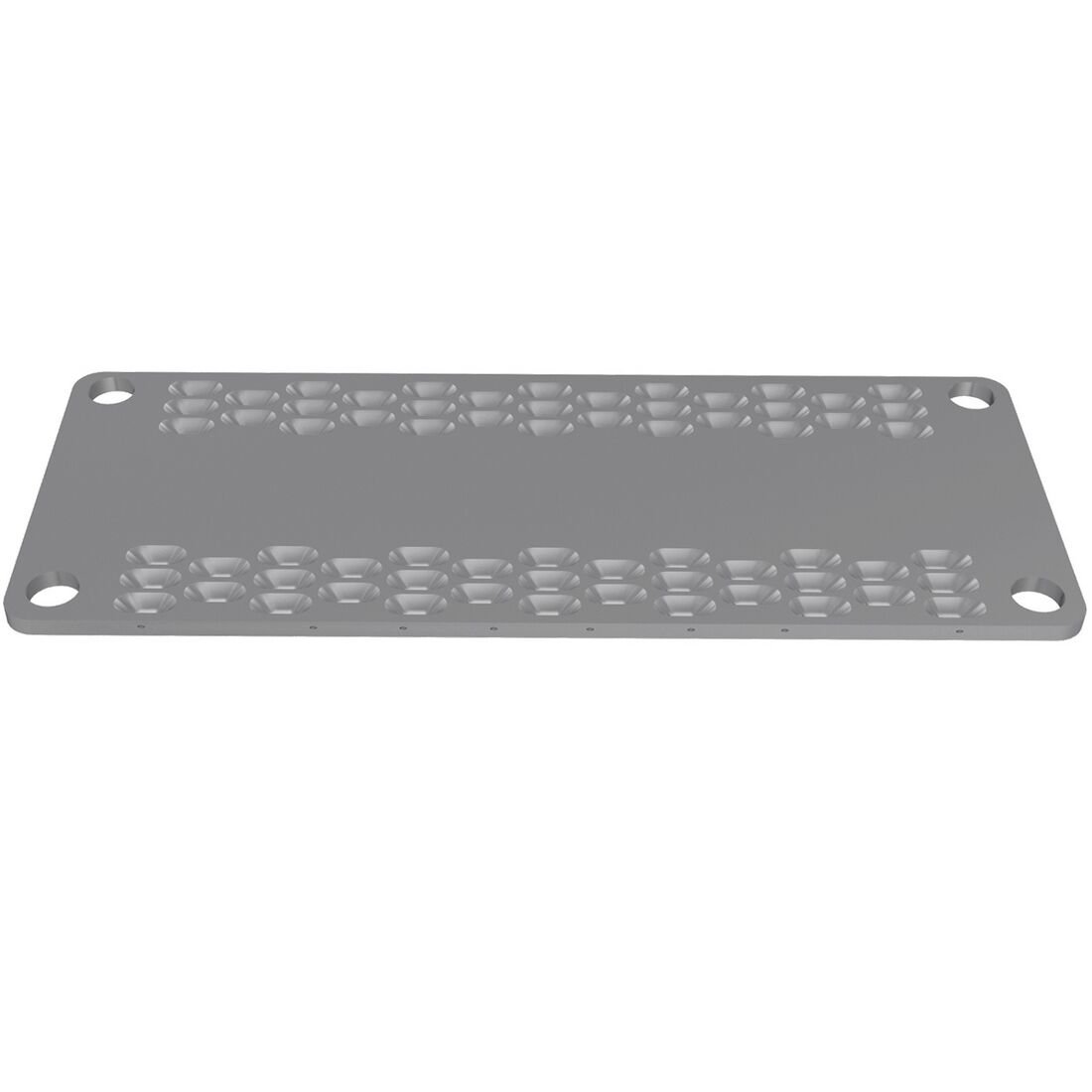 DELİKLİ RAF İNOX 360*910