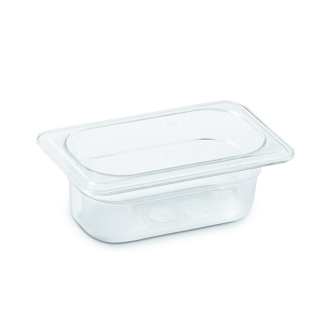 POLİKARBONAT ŞEFFAF GASTRONOM KÜVET 1/9 150 MM