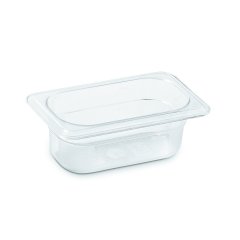 POLİKARBONAT ŞEFFAF GASTRONOM KÜVET 1/9 150 MM