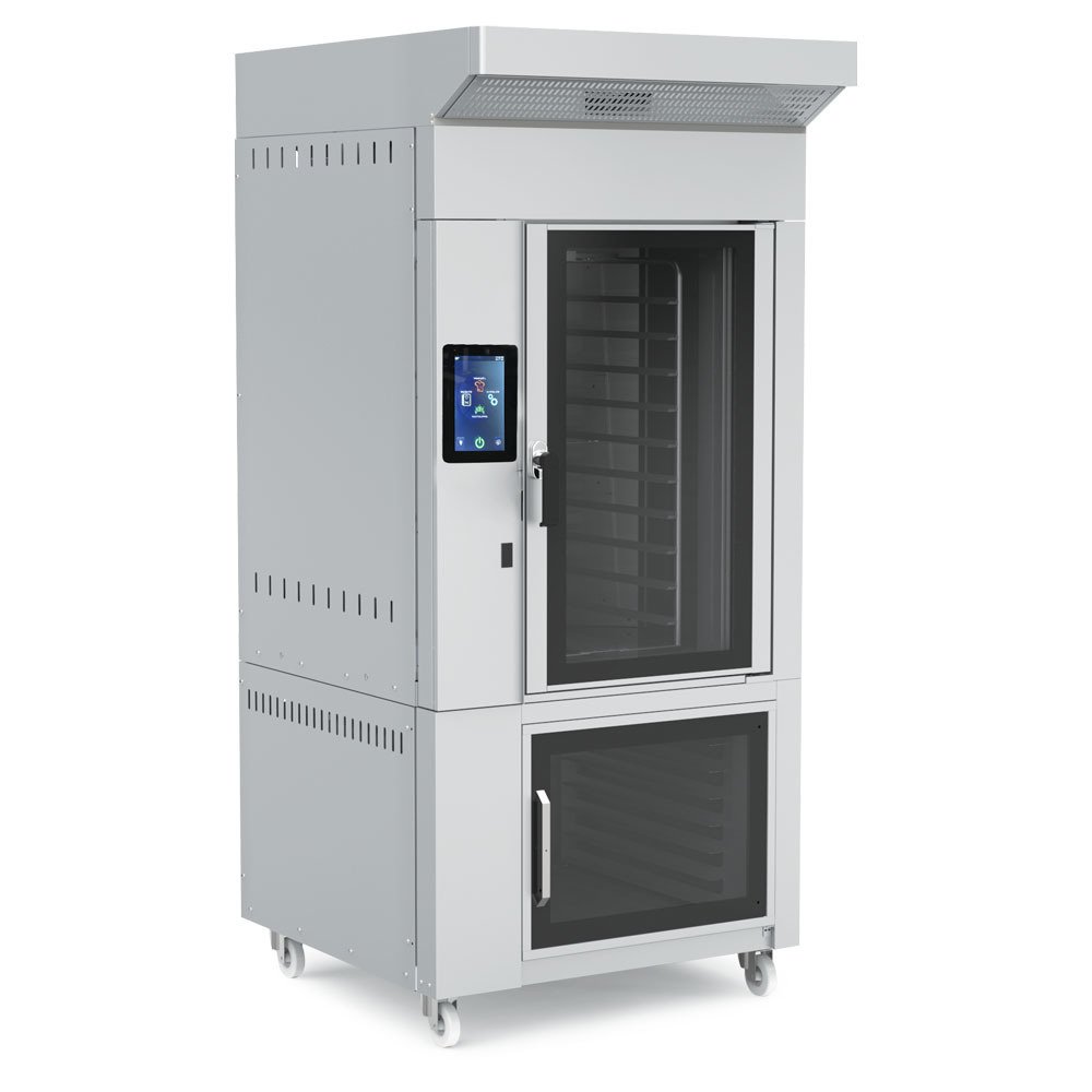 ELEKTRİKLİ DÖNER KONVEKSİYONLU FIRIN - PASLANMAZ ÇELİK -10 TEPSİ