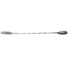 BURGULU ÇATALLI BAR KAŞIK 33 CM