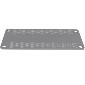 DELİKLİ RAF İNOX 460*910