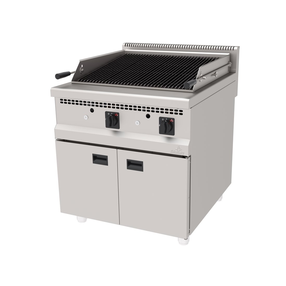 LAVATAŞLI IZGARA DOLAPLI 800*900*850 MM. NG-LPG.