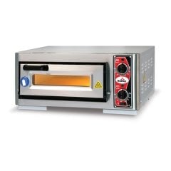 PİZZA FIRINI 400*400*100 MM. İÇ HAZNE TEK KATLI ELK.