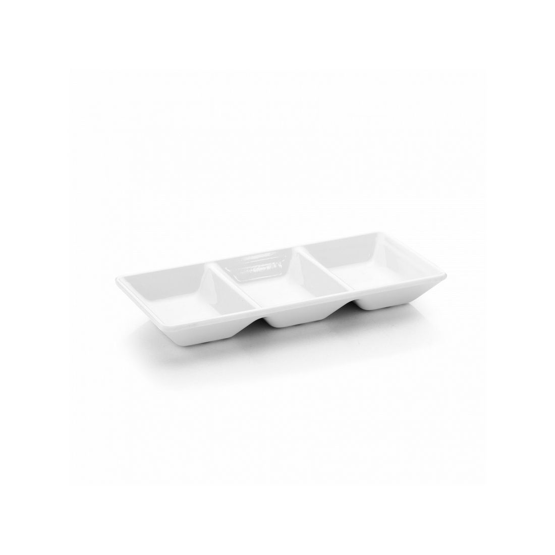 PORELİN 3 GÖZLÜ KARE KAYIK 10*20 CM